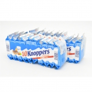 双11预告：Knoppers 牛奶巧克力榛子威化饼干10连包 250g*2袋 *2件 48.29元包邮
