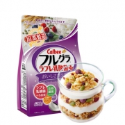 Calbee 卡乐比  水果麦片 乳酸菌风味 600g *4件 136.8元包邮包税（双重优惠）