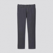 UNIQLO 优衣库 418917 男装 洗旧无褶直筒长裤
