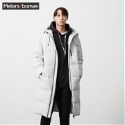 Meters bonwe 美特斯邦威 229411 男 长款羽绒服 *2件