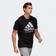 商场同款，adidas 阿迪达斯 NEH24 男士短袖T恤