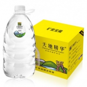 29.90元包邮！天地精华 天然矿泉水4L*4桶 需用10元优惠券（7.48/4L桶装）