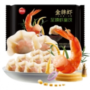 思念 金牌虾至臻虾皇饺 480g 32只 43.9元，可低至21.95元