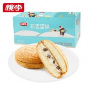 桃李 葡萄干奶油夹心布雪蛋糕 640g