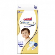 GOO.N 大王 光羽系列 婴幼儿纸尿裤  L36片 （2包装）