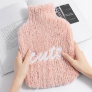 MINISO 名创优品 注水热水袋1.8L+针织防烫套