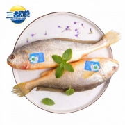 赠品给力：SAN DU GANG 三都港 黄花鱼 700g*5件+赠冷冻东海银鲳鱼 550g 5条