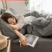 素风家纺 色织水洗全棉四件套 床笠款 1.5米