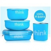 thinkbaby 辛克宝贝 儿童餐具套装 4件套 +凑单品