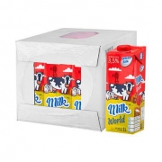 限地区：whitesilk怀丝低脂牛奶（常温奶）1L*12盒