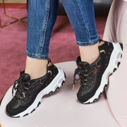 Skechers 斯凯奇 D'lites 13087 女款厚底老爹鞋 289元包邮（用券）