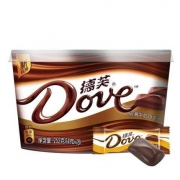 限地区： Dove 德芙 丝滑牛奶巧克力 碗装 252g *4件