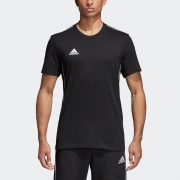 11日0点、双11预告：adidas 阿迪达斯 CORE18 TEE CE9063 男子短袖T恤 低至58元