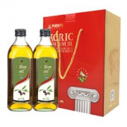 PLUS会员：AGRIC阿格利司 希腊原装进口橄榄油1L*2瓶
