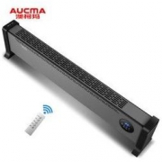 澳柯玛（AUCMA）遥控防水踢脚线取暖器/居浴两用移动地暖器/办公室电暖器/电暖气片家用静音 NH22R829（Y）