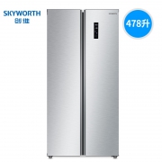 双11预告：Skyworth 创维 W48AP 478升 对开门冰箱