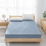 PLUS会员：京东京造 40支全棉纯色床笠 180*200*33cm+凑单品