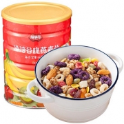 福事多谷物圈坚果水果燕麦片700g脆谷乐 酸奶果粒即食早餐无脱脂