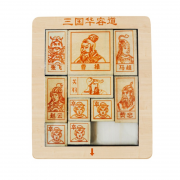 吉妮兔 木质三国华容道 12.5*14.5*0.9cm 5.9元包邮（需用券）