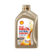 限地区：Shell 壳牌 金装极净 超凡喜力 全合成机油 Helix Ultra X 0W-30 SN PLUS级 1L *2件 +凑单品