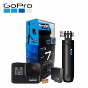 0点开始、6期免息： GoPro HERO7 Black 假日礼盒（含内存+电池）