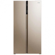 美的(Midea)655升 对开门冰箱 双变频无霜 一级能效 智能APP 大容量电冰箱 米兰金 BCD-655WKPZM(E)