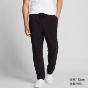 双11返场：优衣库 419133 男士Ultra Stretch松紧长裤
