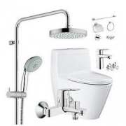 GROHE 高仪 恒温花洒 双水槽 龙头 五金件 卫浴套装