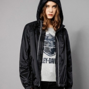 11日0点：HARLEY-DAVIDSON 哈雷戴维森 HWS8J903 女士连帽夹克 低至189元