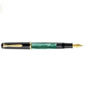Pelikan 百利金 Classic传统系列 M200 钢笔 F尖 绿色大理石纹