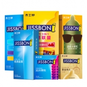旗舰店 杰士邦超薄避孕套34只礼盒装 券后￥19.9