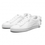 11号0点！PUMA彪马官方正品 女子低帮蝴蝶结 运动休闲鞋 板鞋 Basket 367828