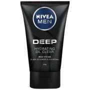NIVEA 妮维雅 男士控油保湿 洁面乳100g