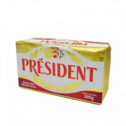 低于双11：President 总统 发酵型动物淡味黄油块 500g*2件+凑单品