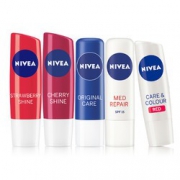 多款可选：NIVEA 妮维雅 星果之恋润唇膏 4.8g