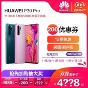 华为（HUAWEI） P30 Pro 智能手机 8GB+256GB 嫣紫色