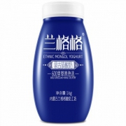 兰格格 原味酸奶 1kg*6件 + 黑酸奶 200g*3件