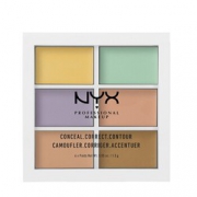 PLUS会员：NYX Professional Makeup 6色修容遮瑕盘 *4件