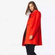 38码，BOSS Hugo Boss 雨果·博斯 Ohjules 女士羊绒羊毛混纺大衣