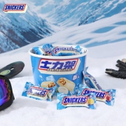 士力架 水果味酷爽夹心白巧克力340g*2桶