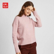 低过双11：UNIQLO 优衣库 420307 女装 柔软半高领针织衫