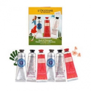 预售：L'OCCITANE 欧舒丹 润手霜套装（乳木果30ml*2+玫瑰皇后30ml*2+甜蜜樱花30ml*2）