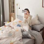 千丝雪 法兰绒磨毛四件套 1.5-1.8米床