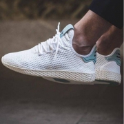 双十一预告，adidas Originals × Pharrell Williams 阿迪达斯 菲董联名款 Tennis HU 男士休闲运动鞋 3色