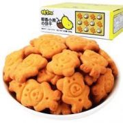 佬食仁 椰香小熊饼干 椰子味整箱400g礼盒装 整箱