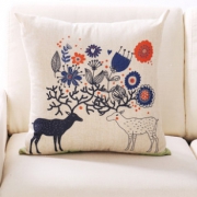 HOWDO 卡通抱枕靠垫 （套+芯）40*40cm 7.9元包邮