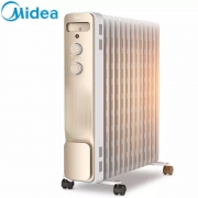 88VIP、历史低价：Midea 美的 NY2213-18GW 13片 电油汀 200.55元包邮（需用券）