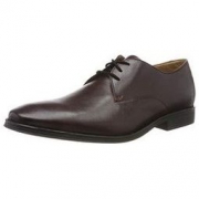 黑五全球购、中亚Prime会员： Clarks 其乐 Gilman Walk 男士真皮德比鞋