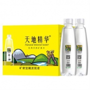 PLUS会员：天地精华 饮用天然矿泉水350ml*20瓶 整箱 *4件