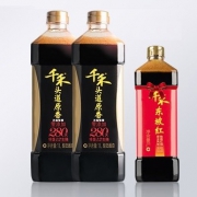 千禾 头道原香280天 特级生抽酱油 1L*2桶+有机醋 500ml*2瓶 69.2元包邮（多重优惠）